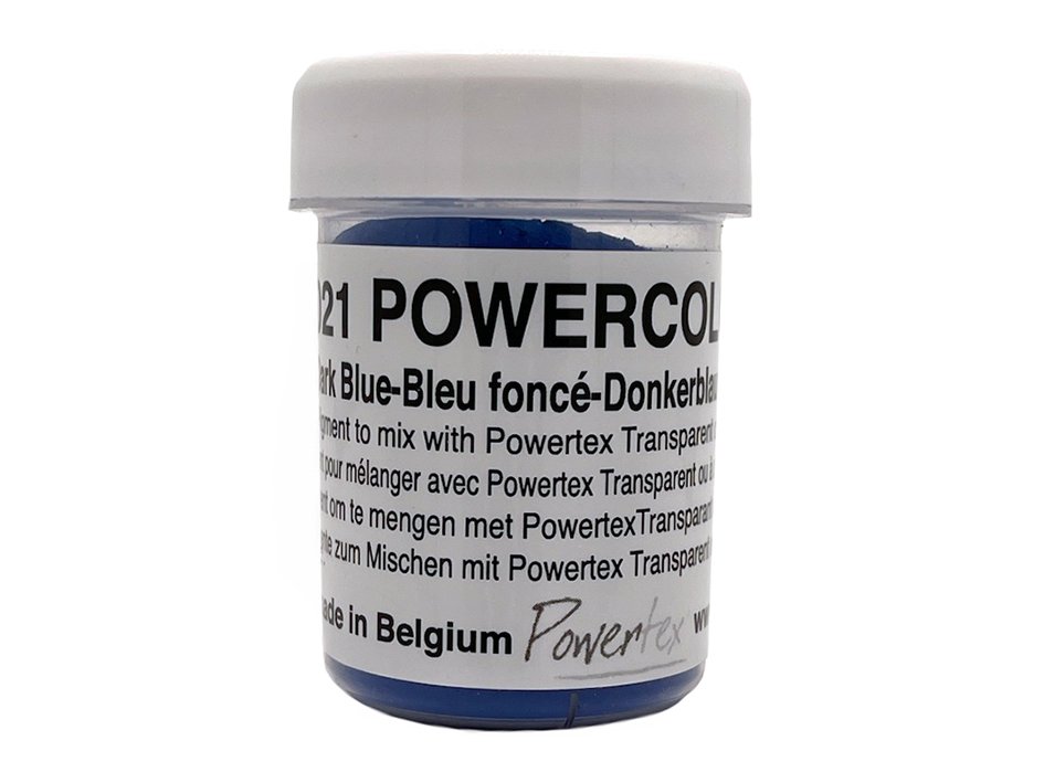 Tørre pigment, Powercolor, nr 0021 - 40ml. – Mørk blå