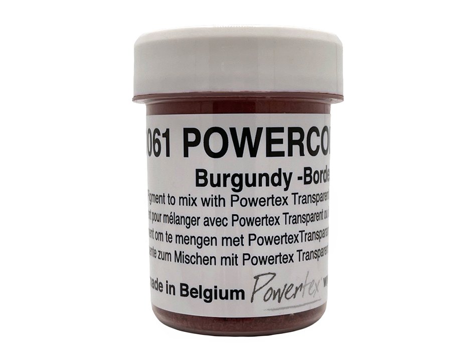 Tørre pigment, Powercolor, nr 0061 - 40ml. – Burgunder