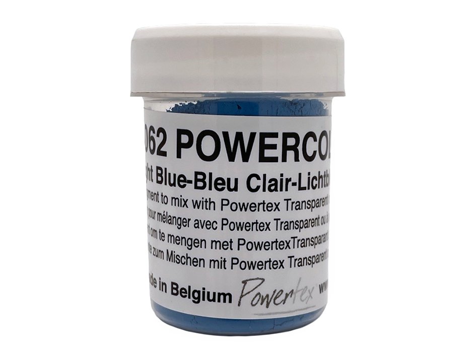 Tørre pigment, Powercolor, nr 0062 - 40ml. – Lys Blå