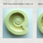 Silikonform, Fosil Stor  7x8 cm- utgående vare