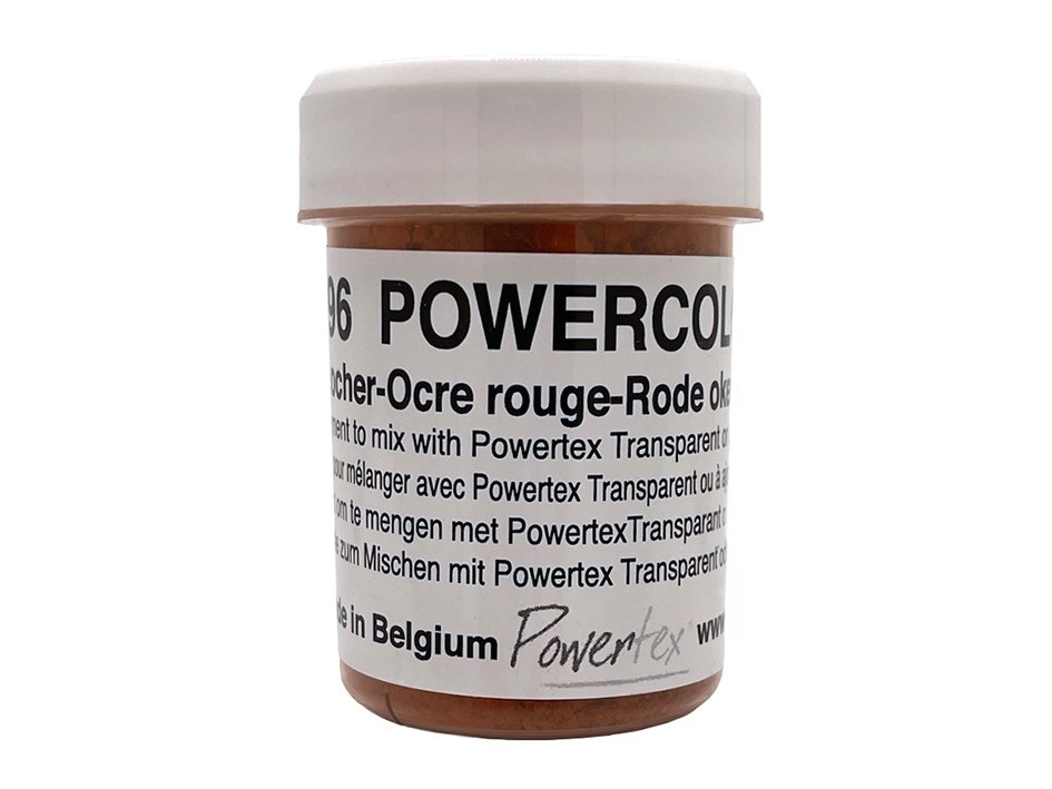 Tørre pigment, Powercolor, nr 0096 - 40ml. – Rød Oker