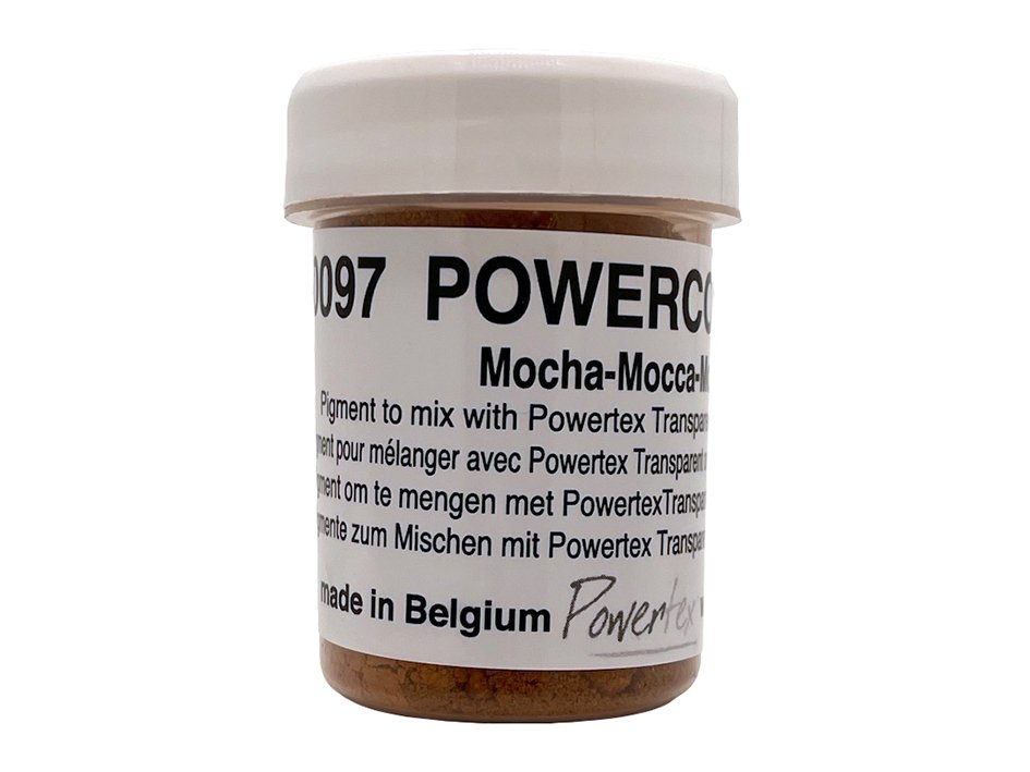 Tørre pigment, Powercolor, nr 0097 - 40ml. – Mokka brun