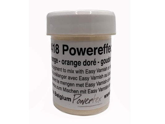 Tørre pigment, Powereffect 18g Goldenorange, nr 0418
